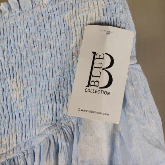 Blue Collection Smocked Ruffle Shorts - Picture 4 of 8